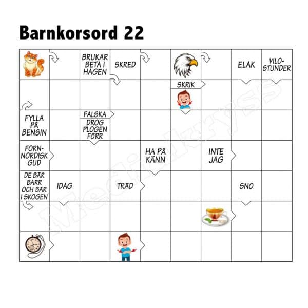 Skräp korsord som ger dig en nostalgisk utmaning och skratt