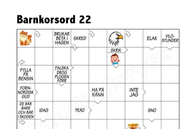 Skräp korsord som ger dig en nostalgisk utmaning och skratt